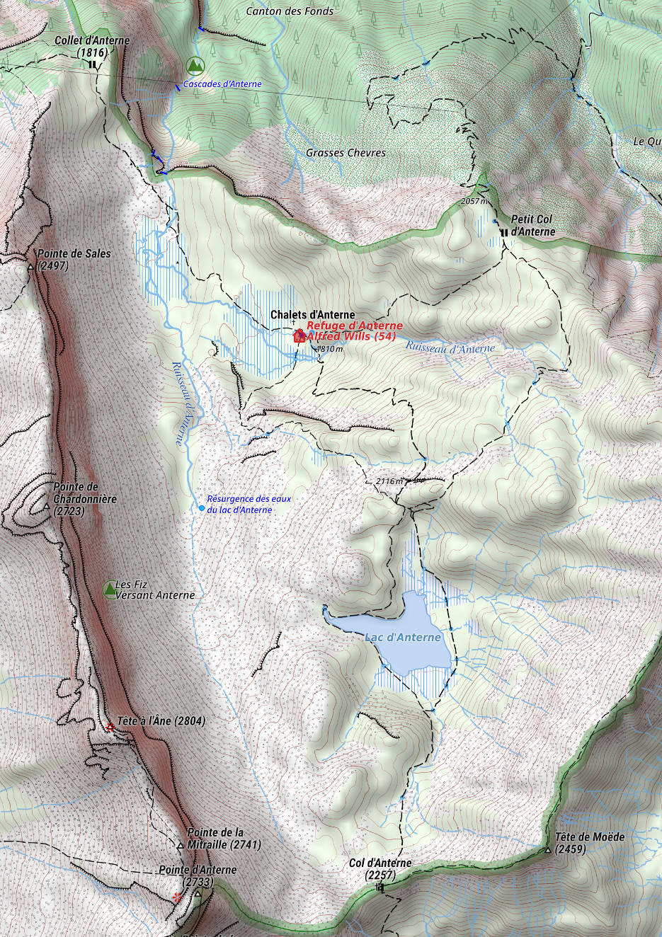Carte Samoens extrait 1